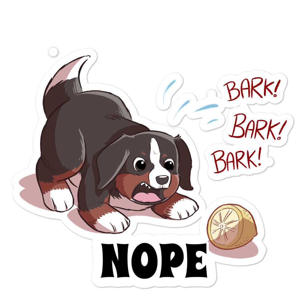 Bubble-free stickers-Baby Bunsen - NOPE