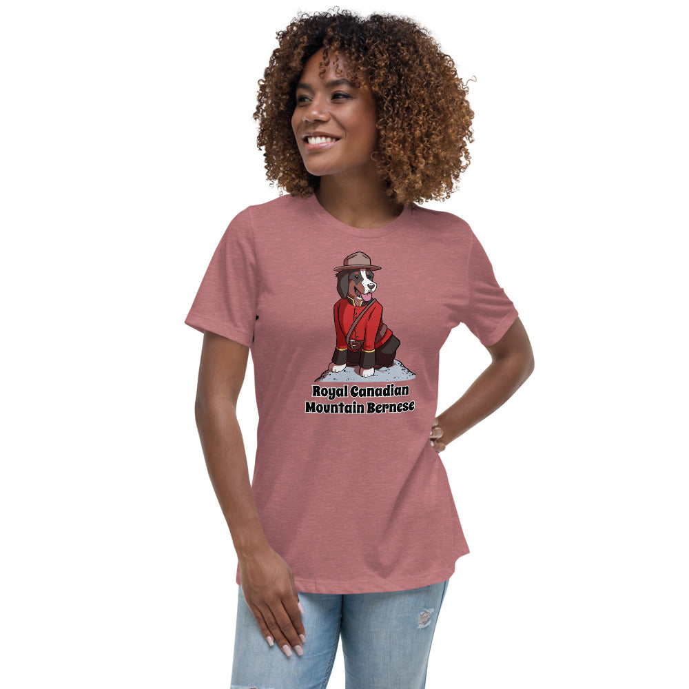 Women's Relaxed T-Shirt- Mountie Bunsen