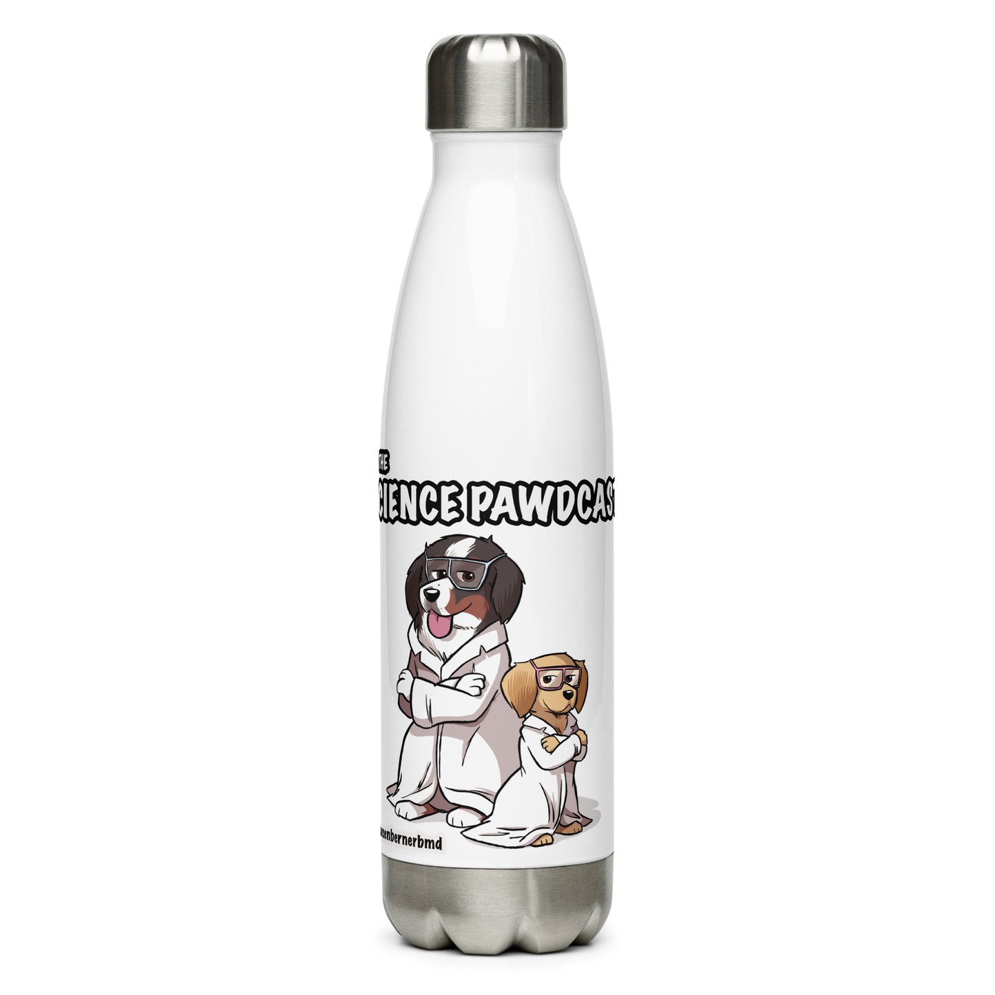 Stainless Steel Water Bottle- The Science Pawdcast