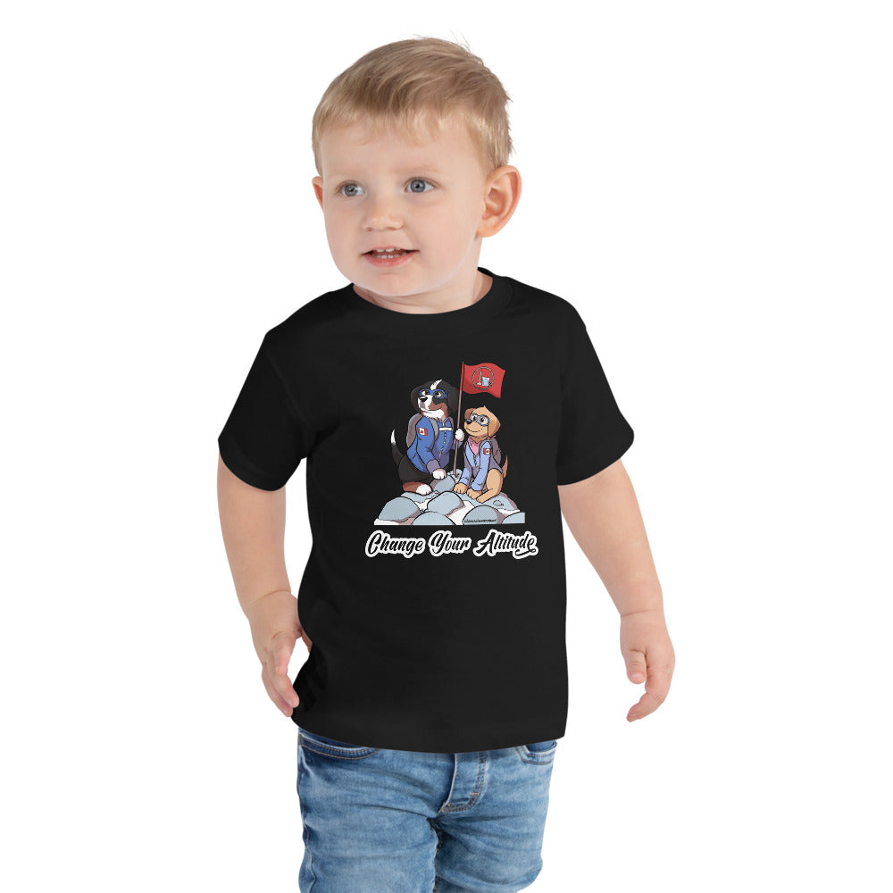 Toddler Short Sleeve Tee: Change your Altitude