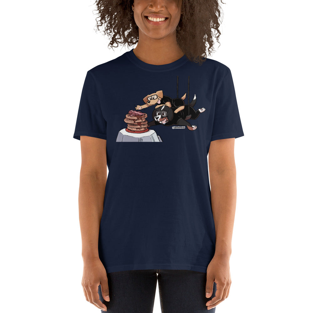 Short-Sleeve Unisex T-Shirt: Waffle Mountain PAWSSIBLE