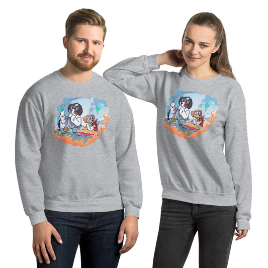 Unisex Sweatshirt: Science Chaos
