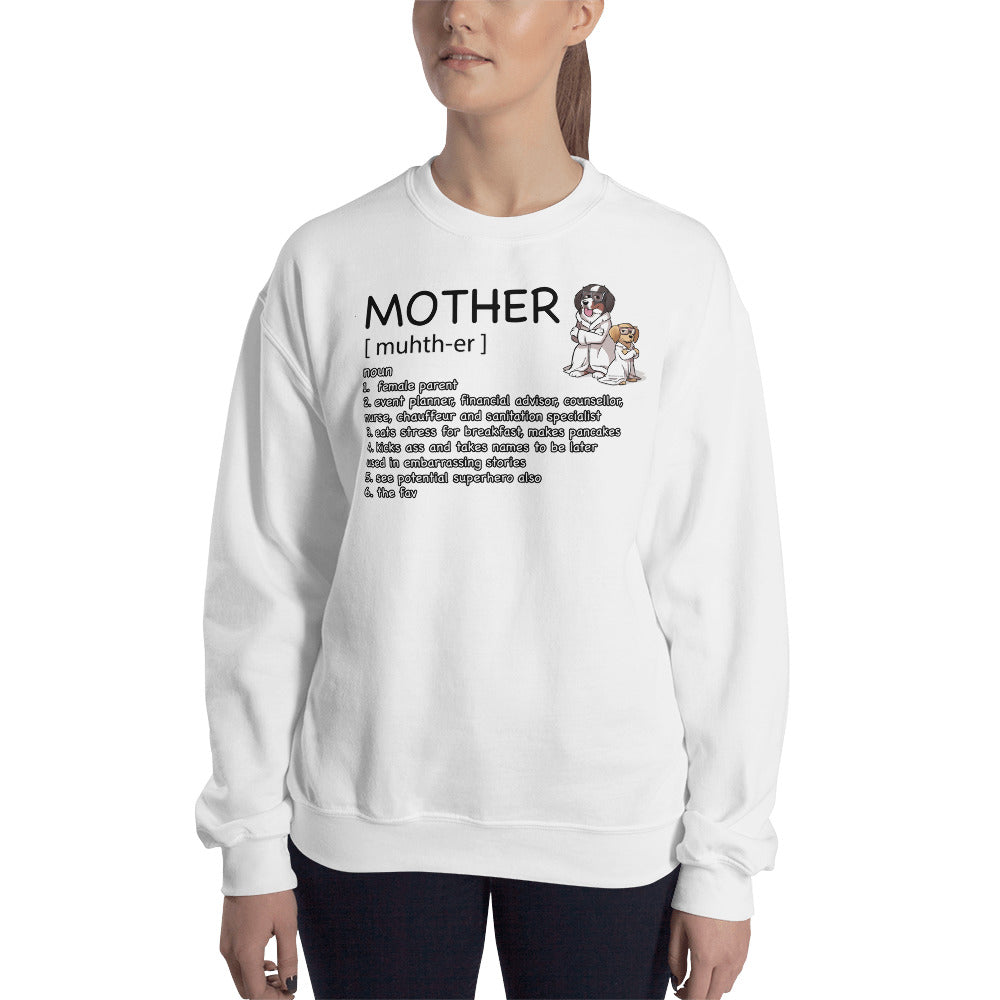 Unisex Sweatshirt: Mother Definition