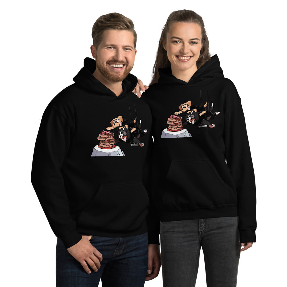 Unisex Hoodie: Waffle Mountain Pawssible