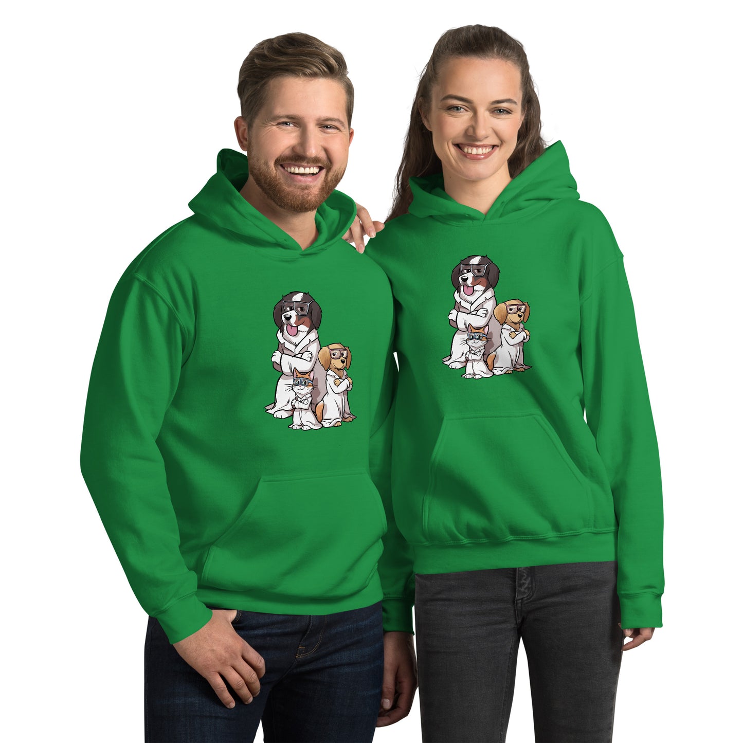 Unisex Hoodie: The Paw Pack