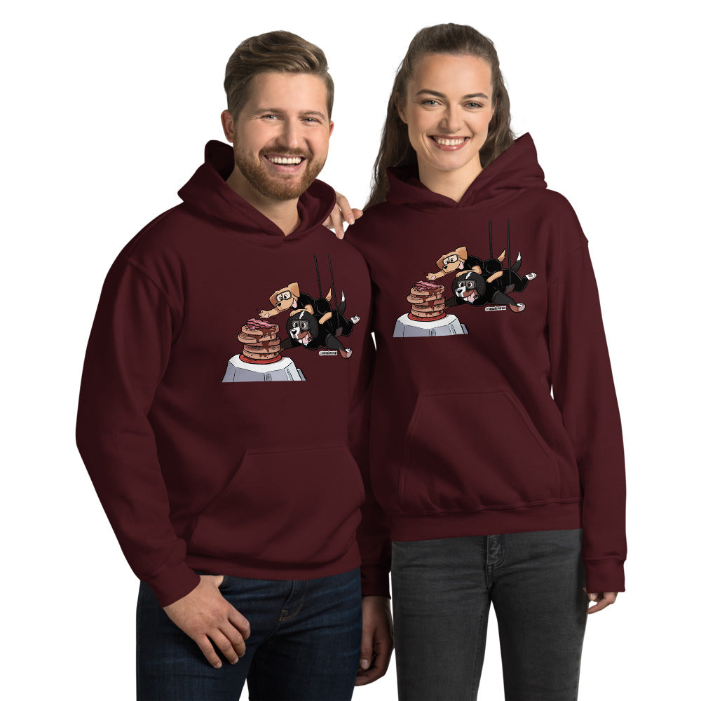 Unisex Hoodie: Waffle Mountain Pawssible