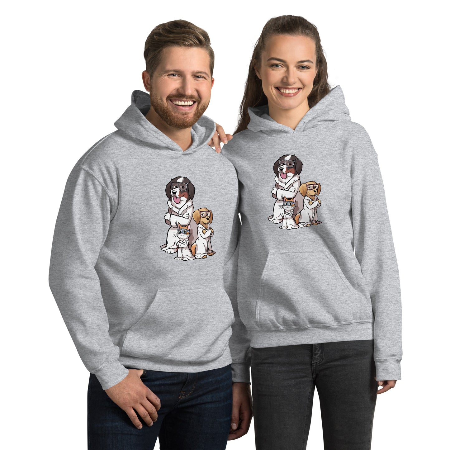 Unisex Hoodie: The Paw Pack