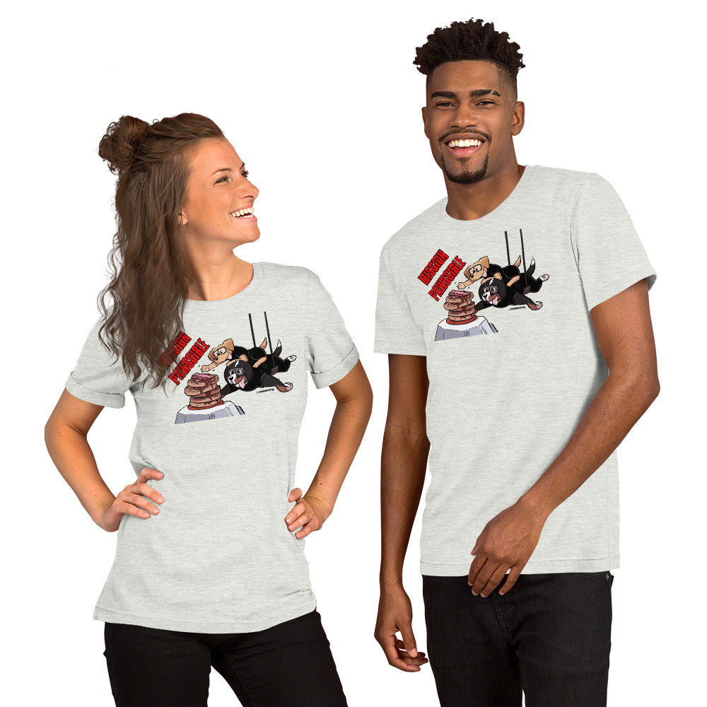 Short-Sleeve Unisex T-Shirt: MISSION PAWSSIBLE