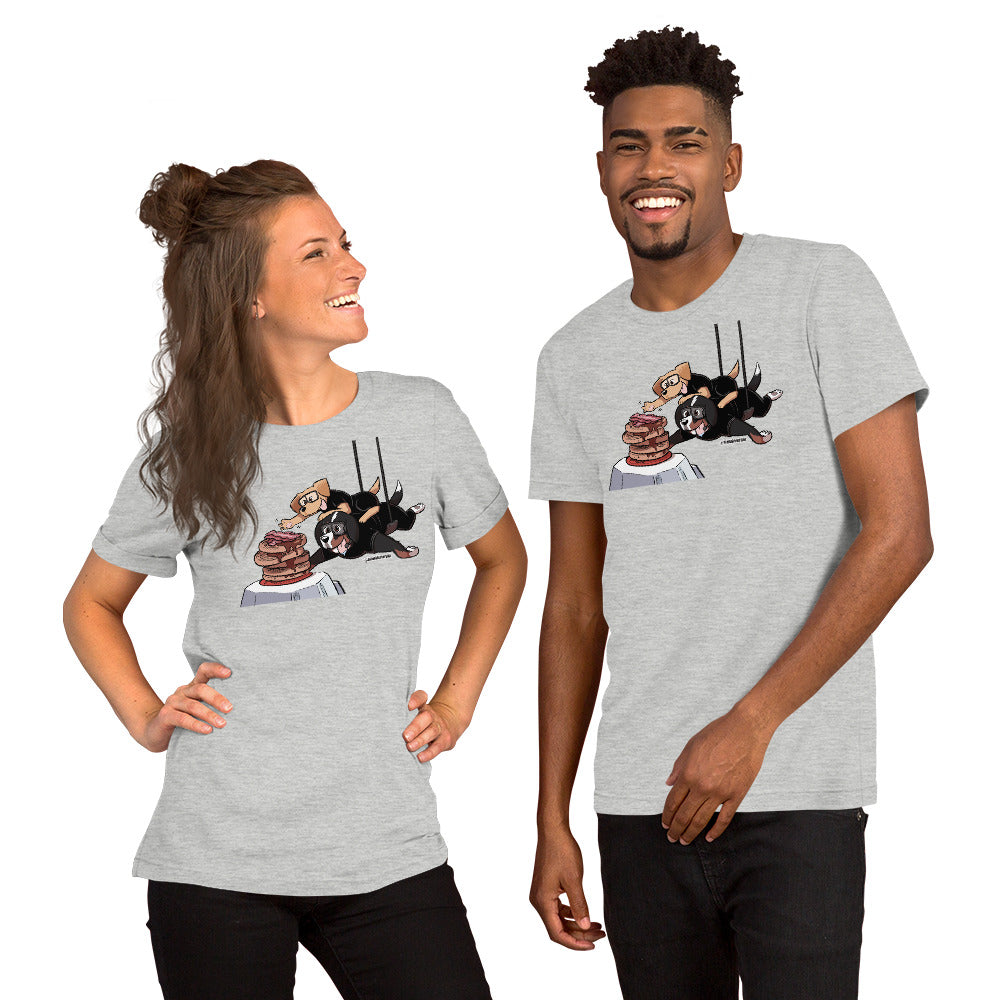 Short-Sleeve Unisex T-Shirt: Waffle Mountain Pawssible