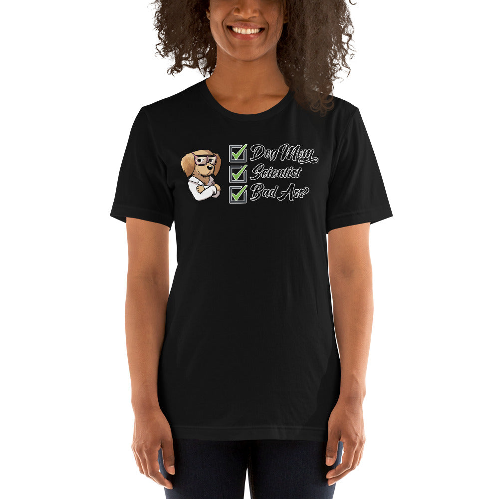 Short-Sleeve Unisex T-Shirt: Dogmom!