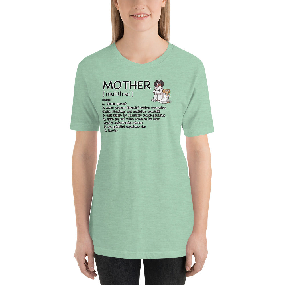 Short-Sleeve Unisex T-Shirt: Mother Definition