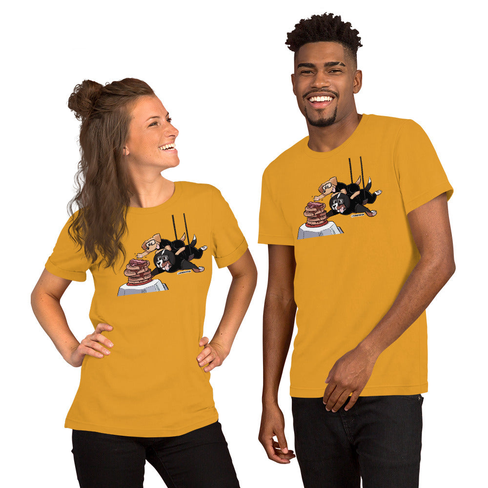 Short-Sleeve Unisex T-Shirt: Waffle Mountain Pawssible