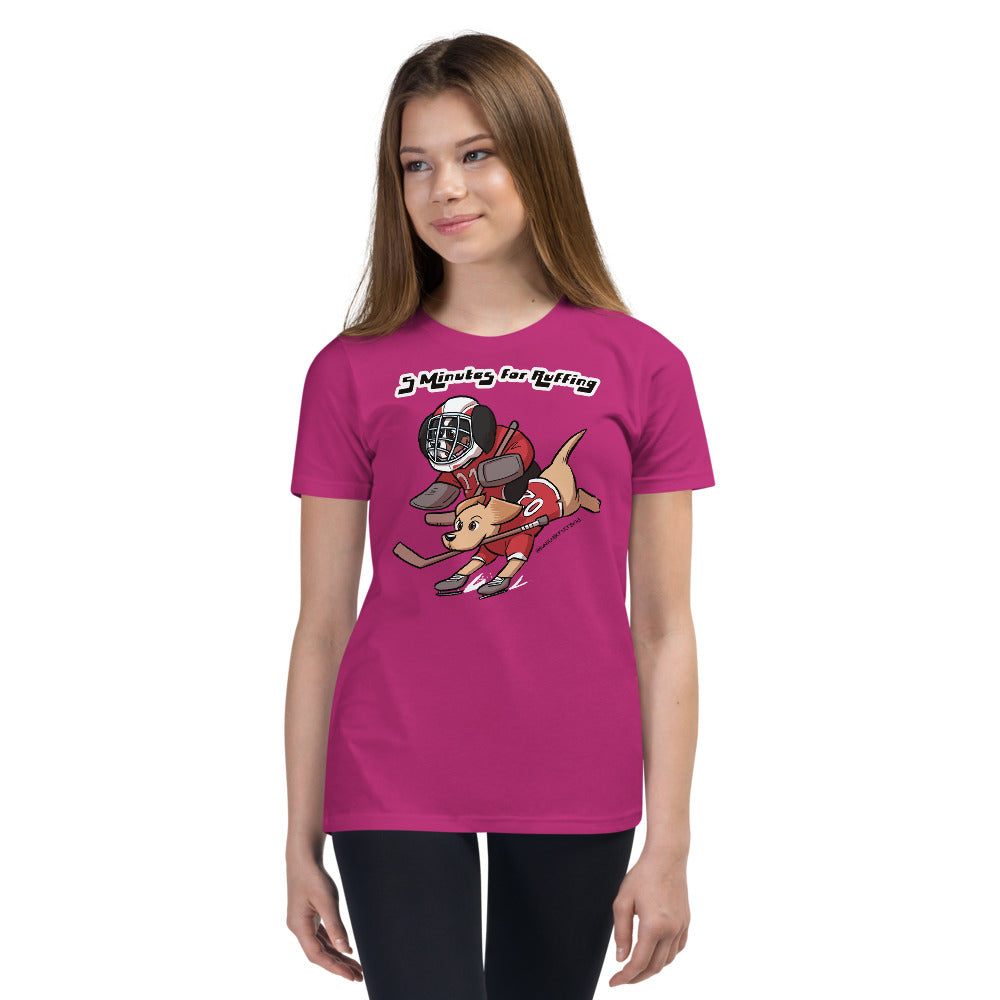 Youth Short Sleeve T-Shirt: 5 Minutes for Ruffing