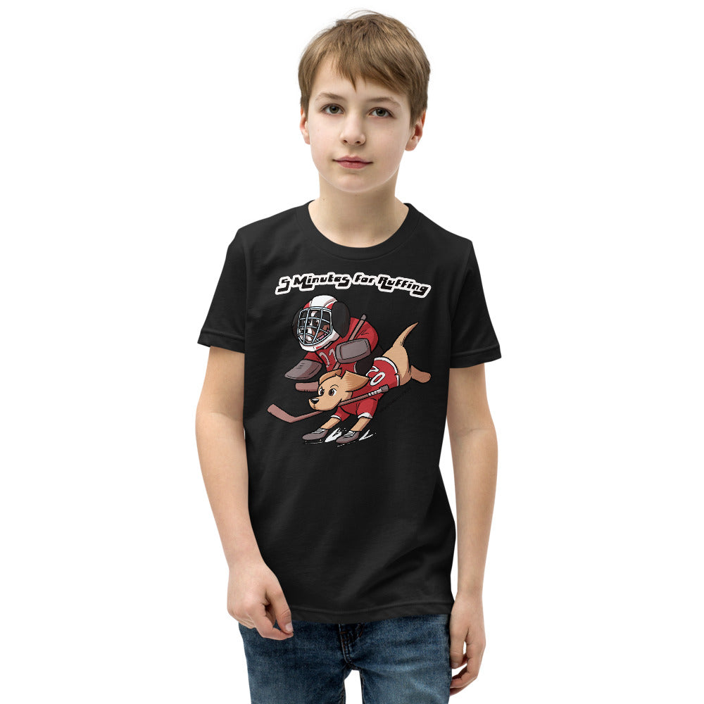 Youth Short Sleeve T-Shirt: 5 Minutes for Ruffing